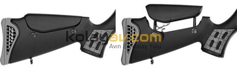 Hatsan Mod 125 Sniper Vortex Havalı Tüfek, 6.35mm (Full Set+Dürbün+Dampa)