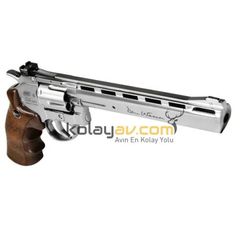 ASG Dan Wesson 8 İnç Silver Wood Havalı Tabanca