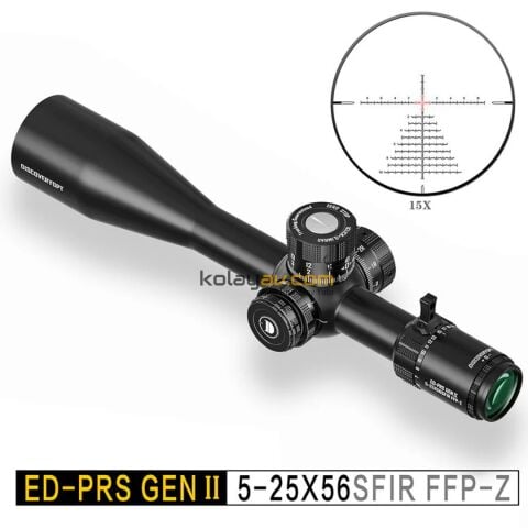 Discoveryopt ED PRS Gen II 5-25x56SFIR FFP-Z Tüfek Dürbünü