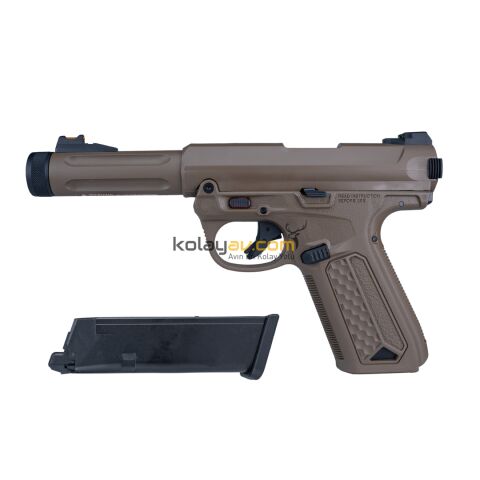 ASG Action Army AAP-01 FDE Blowback Airsoft Tabanca