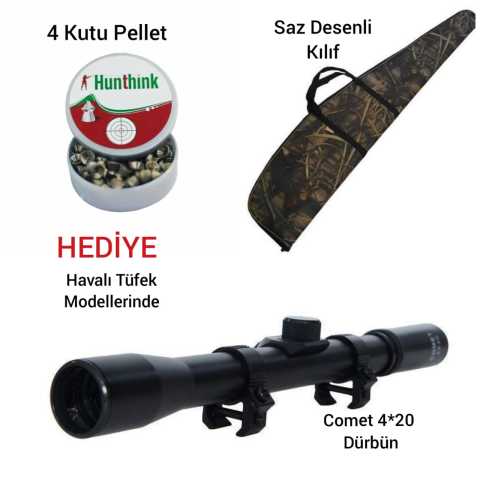 HATSAN MOD 33 Havalı Tüfek 5.5 mm (Full Set)