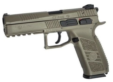 ASG CZ75 P09 Duty Blowback Airsoft Tabanca, Çöl (Greengas)