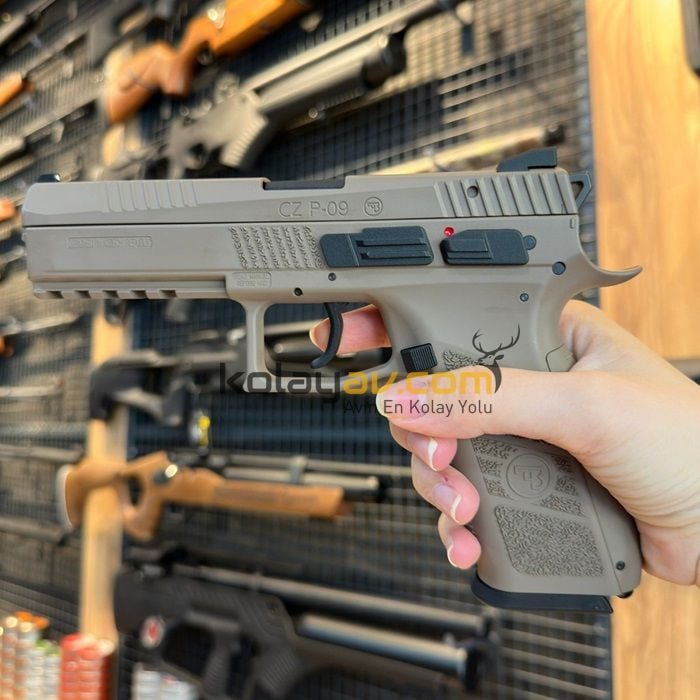 ASG CZ75 P09 Duty Blowback Airsoft Tabanca, Çöl (Greengas)