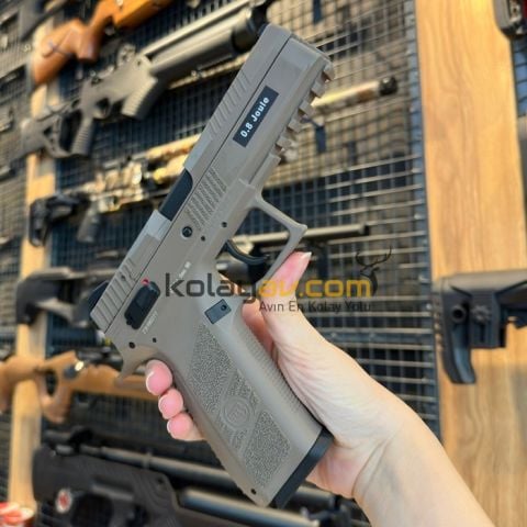 ASG CZ75 P09 Duty Blowback Airsoft Tabanca, Çöl (Greengas)