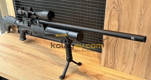 Hatsan Hercules 666 QE 6.35mm PCP Havalı Tüfek + Scuba + Dürbün