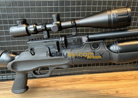 Hatsan Hercules 666 QE 6.35mm PCP Havalı Tüfek + Scuba + Dürbün