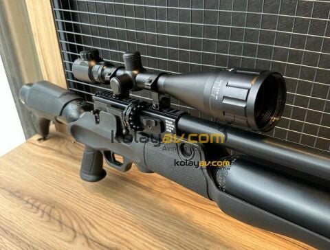 Hatsan Hercules 666 QE 6.35mm PCP Havalı Tüfek + Scuba + Dürbün
