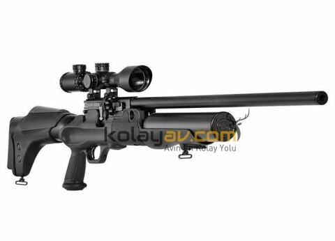 Hatsan Hercules 666 QE 6.35mm PCP Havalı Tüfek + Scuba + Dürbün