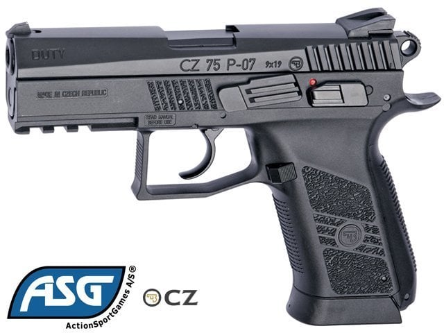 ASG CZ 75 P07 Duty Blowback Airsoft Tabanca