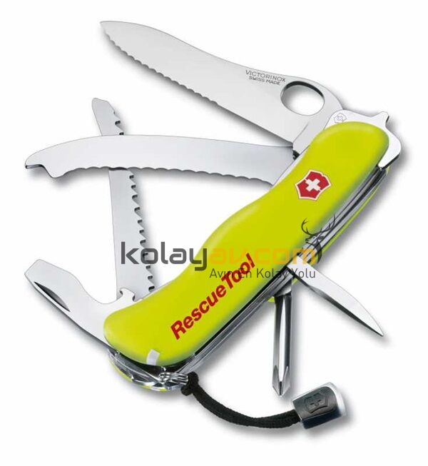 Victorinox 0.8623.MWN Rescue Tool Hayat Kurtarma Çakısı
