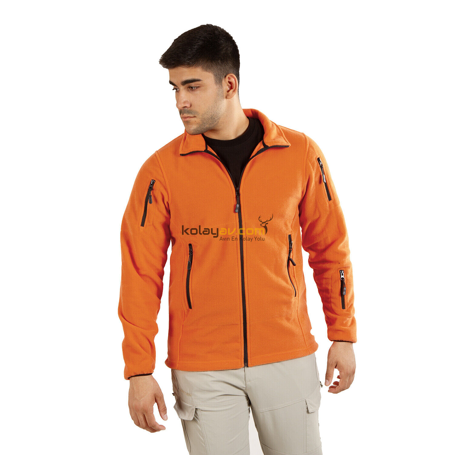 Hunthink 5 Cepli Polar Taktik Mont Turuncu - Large