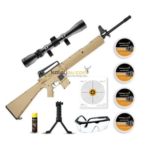 Ekol MC 550 Çöl Havalı Tüfek 5.5 mm (Full Set)