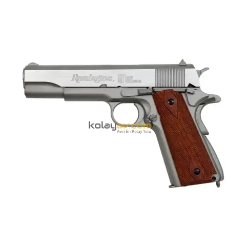 Remington 1911 Silver 4.5mm Blowbackli Havalı Tabanca