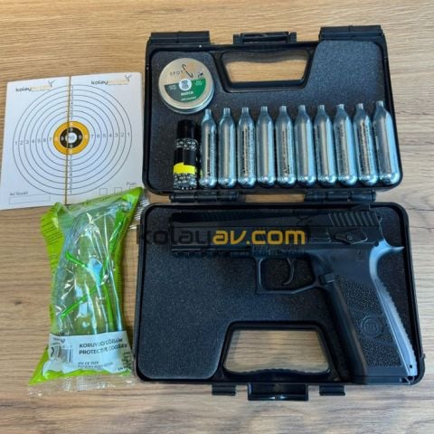 ASG CZ75 P09 Duty Blowback Havalı Tabanca(Yivli)