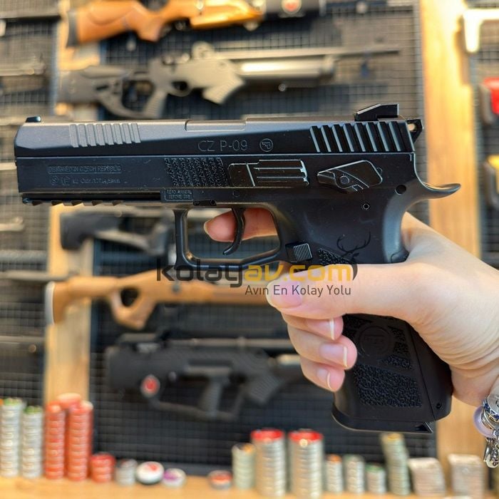 ASG CZ75 P09 Duty Blowback Havalı Tabanca(Yivli)