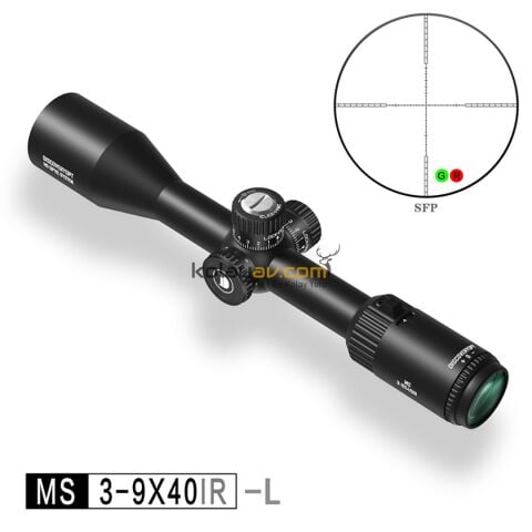 Discovery MS 3-9X40IR SFP 25.4mm Tüfek Dürbünü