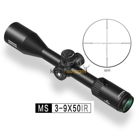 Discovery MS 3-9X50IR SFP 25.4mm Tüfek Dürbünü