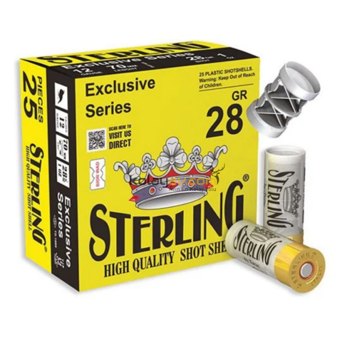 Sterling 28 Gr Bior Tapa 12 Cal Av Fişeği