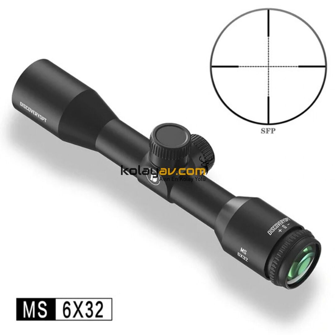 Discovery MS 6x32 SFP 25.4mm Tüfek Dürbünü