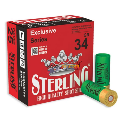Sterling 34 Gr 12 Cal Av Fişeği
