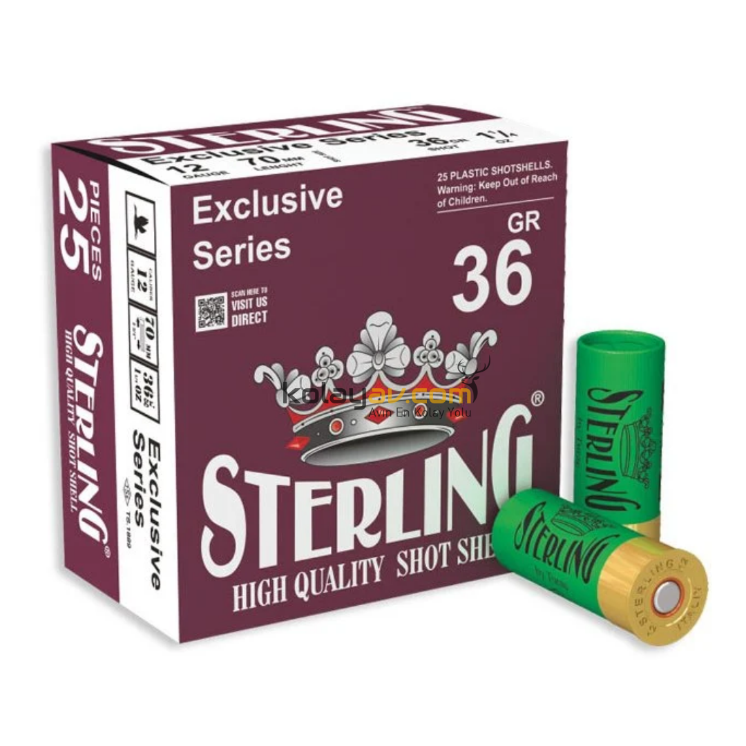 Sterling 36 Gr 12 Cal Av Fişeği