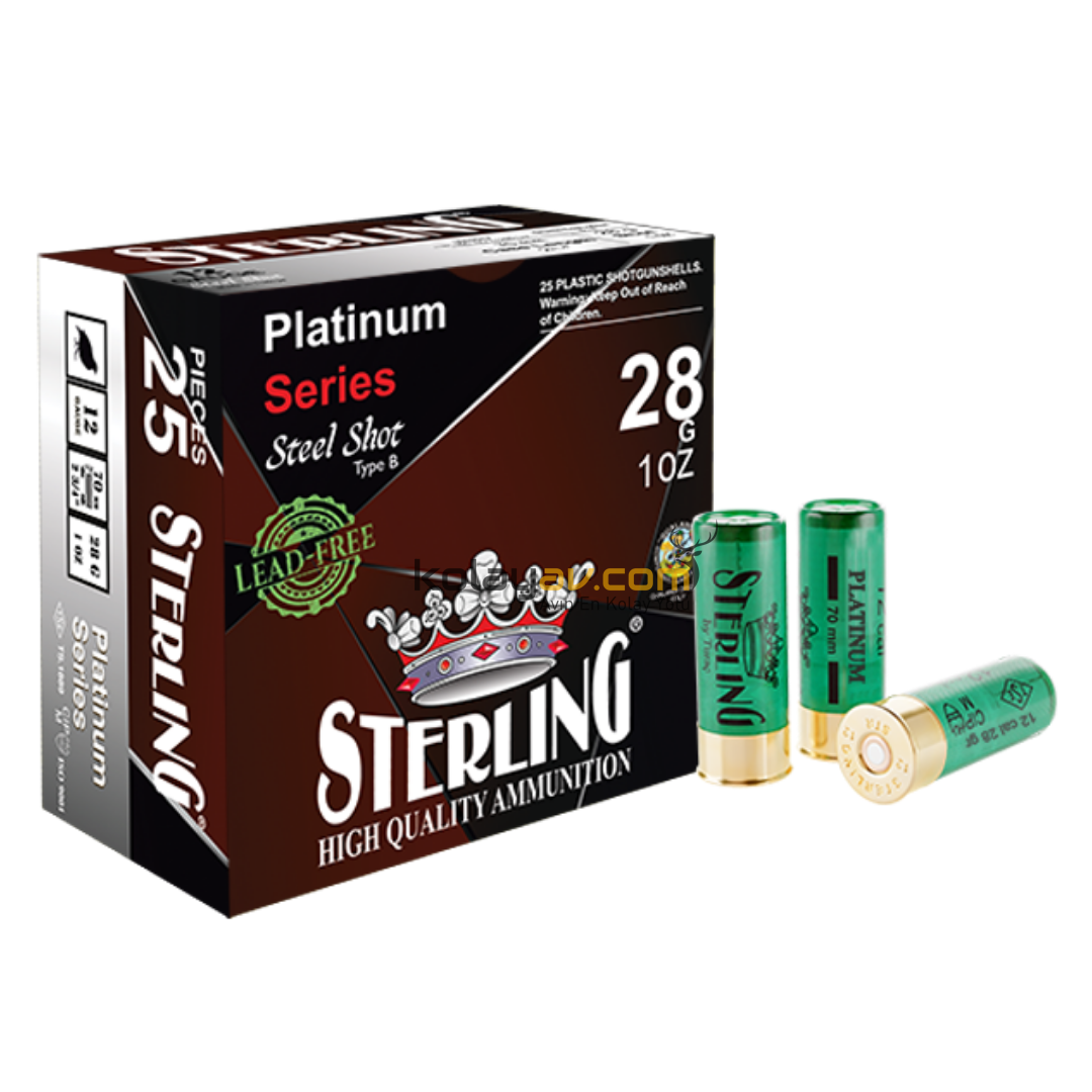 Sterling Platinum Steel 28 Gr 12 Cal Av Fişeği