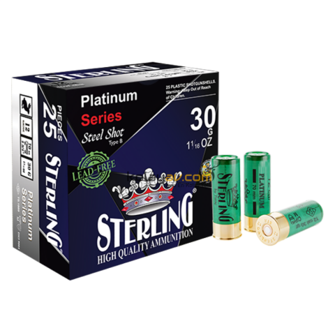 Sterling Platinum Steel 30 Gr 12 Cal Av Fişeği