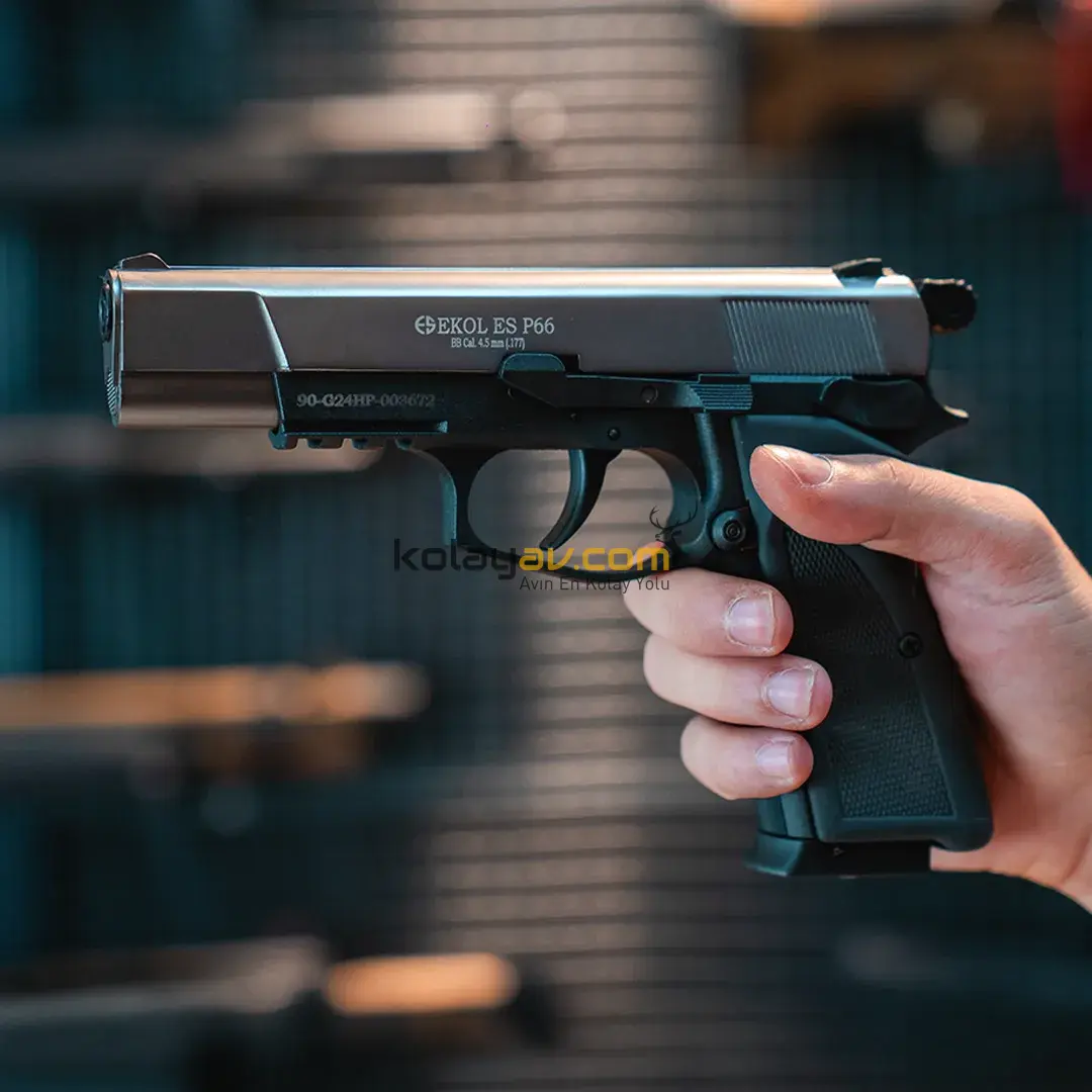 EKOL ES P66 Havalı Tabanca 4.5 mm - Füme