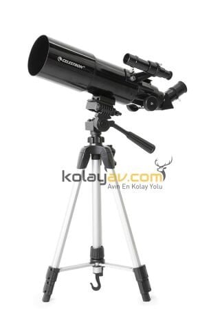 ​Celestron 22030 Travel Scope 80 Portable Teleskop ve Smartphone Adaptör