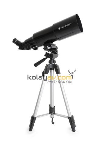 ​Celestron 22030 Travel Scope 80 Portable Teleskop ve Smartphone Adaptör
