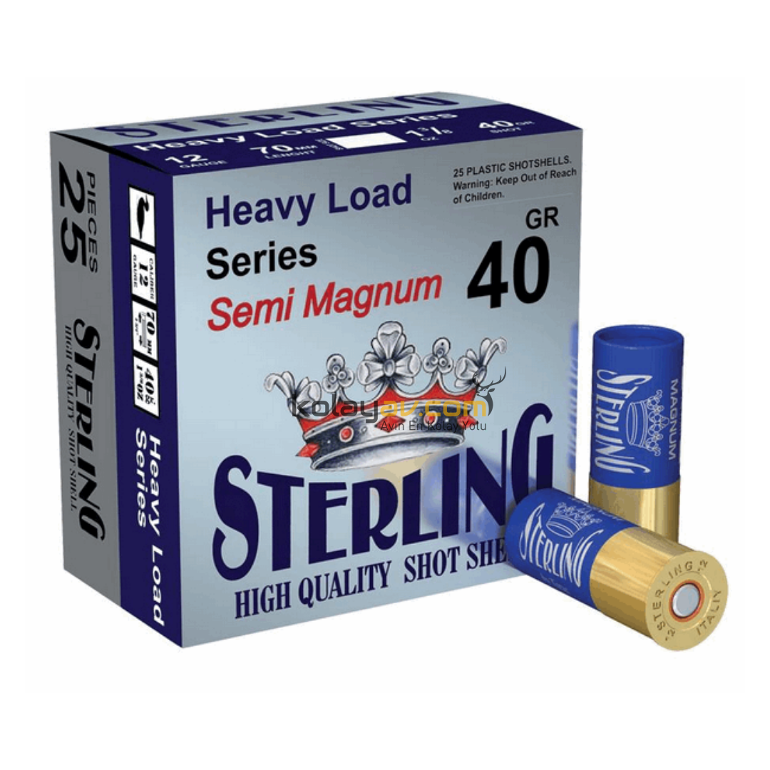 Sterling 40 Gr Semi Magnum 12 Cal Av Fişeği