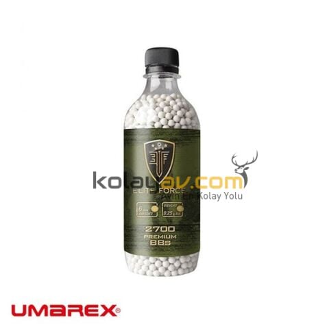 UMAREX Elite Force Airsoft BB 0.25 Beyaz 2700 Adet