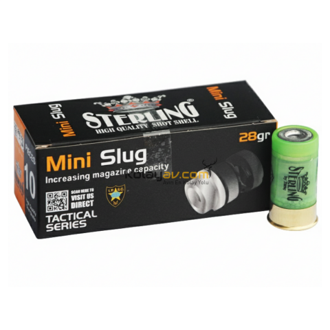 Sterling Mini Slug 28 Gr Slug Tek Kurşun 12 Cal Av Fişeği