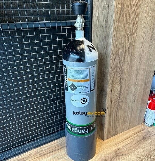 Fangzhan PCP Scuba Çelik Tüp 6 Litre 300 Bar - 450 Bar