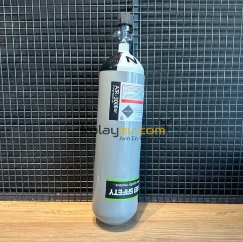 Fangzhan PCP Scuba Çelik Tüp 6 Litre 300 Bar - 450 Bar
