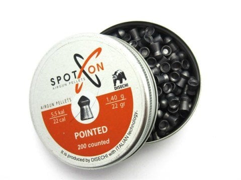 Spoton Pointed 5.5mm Havalı Tüfek Saçması, Pellet 1000 Adet