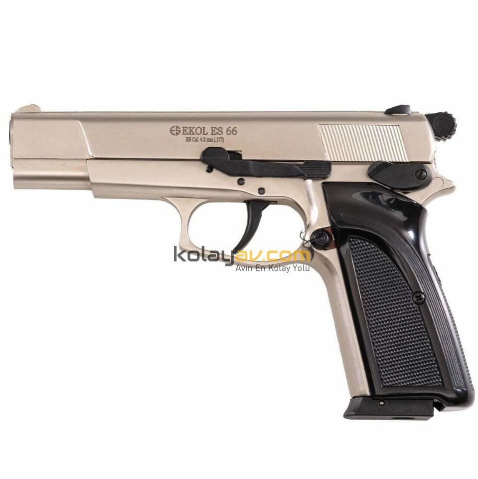 EKOL ES 66 Havalı Tabanca 4.5 mm - Saten