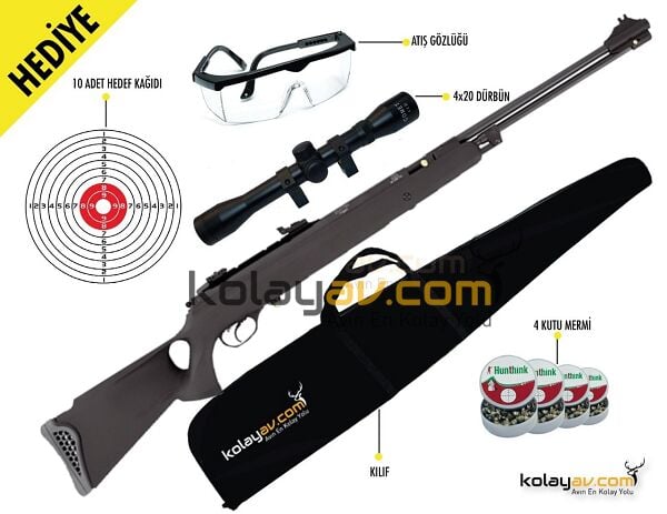 Hatsan Torpedo 150TH Havalı Tüfek, 6.35mm (Full Set)