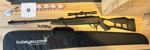 Hatsan Turcar Airtact PD Havalı Tüfek, 5.5mm (Full Set) 3-9x32