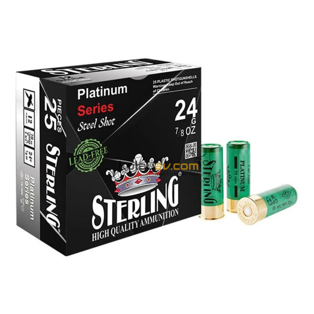 Sterling Platinum Steel 24 Gr 12 Cal Av Fişeği