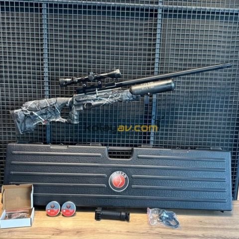 Hatsan Nova Star Moon Shine PCP Havalı Tüfek, 5.5 mm (Dürbünlü)