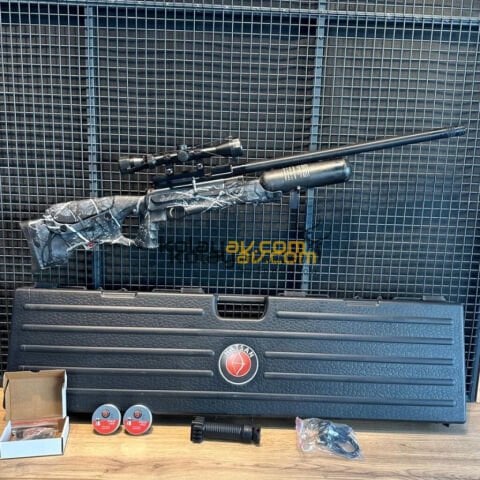 Hatsan Nova Star Moon Shine PCP Havalı Tüfek, 5.5 mm (Dürbünlü)