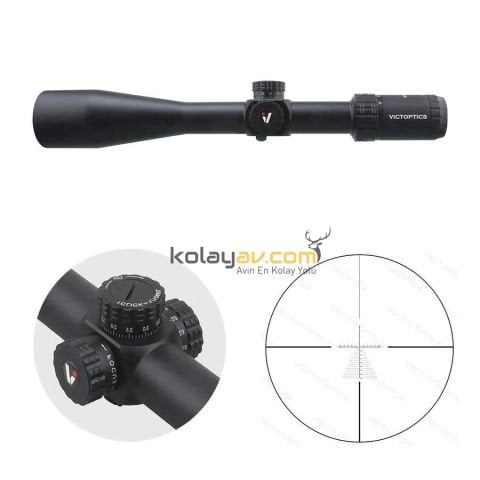 Victoptics S4 6-24X50 FFP Paralaks Tüfek Dürbünü OPFF-02