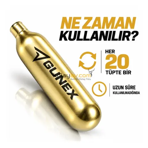 Gunex Havalı Tabanca Yağlayıcı ve Bakım Tüpü
