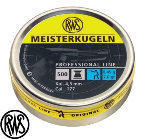 Rws Meister 4.5mm 0.45g Havalı Saçma, Pellet