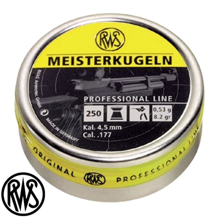 Rws Meister 4.5mm 0.53g Havalı Saçma, Pellet