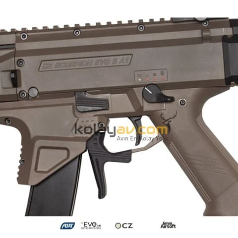 ASG CZ Scorpion Evo 3 A1 Atek Çöl Airsoft Tüfek