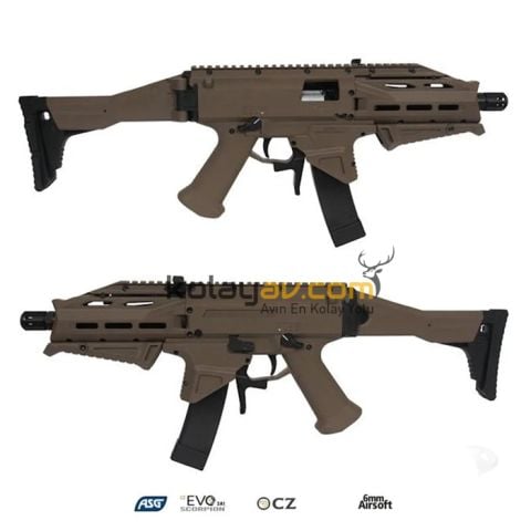 ASG CZ Scorpion Evo 3 A1 Atek Çöl Airsoft Tüfek