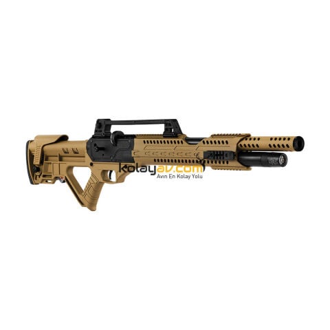 Hatsan Invader Auto FDE Scuba+Reddot+Bipod PCP Havalı Tüfek 6.35 mm