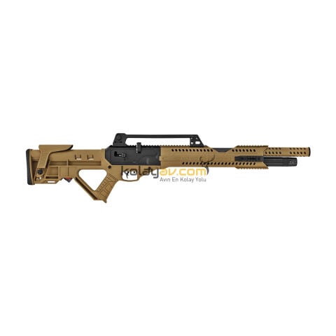 Hatsan Invader Auto FDE Scuba+Reddot+Bipod PCP Havalı Tüfek 6.35 mm